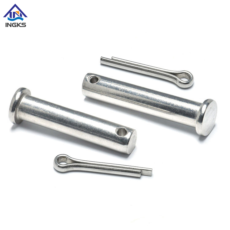 السلامة من الفولاذ المقاوم للصدأ سلامة مسطح رأس واحد دبابيس clevis