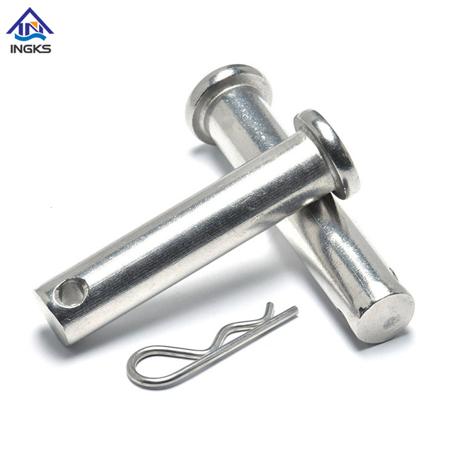 Stainless Steel Lock Pin Headed Clevis Pin ມີຮູ