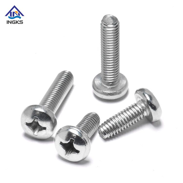 SS304 SS316 برغي آلة رأس عموم فيليبس