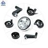 Crank Solid Spoke ፕላስቲክ Bakelite የእጅ ጎማ