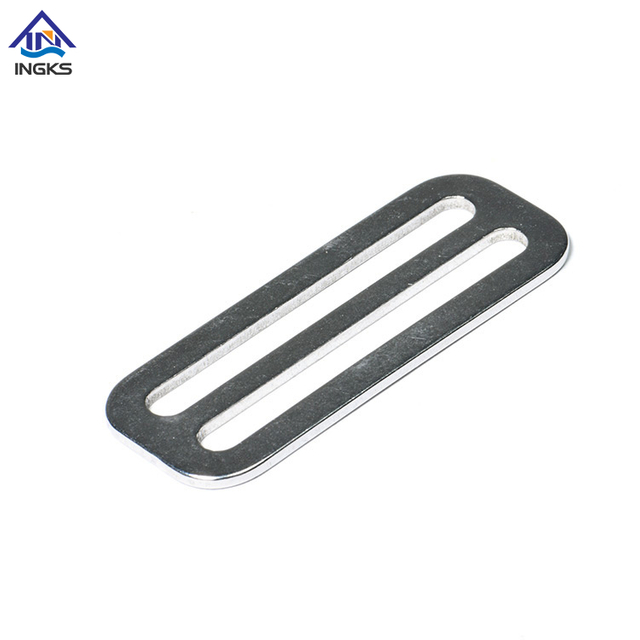Flat Stainles Steel Customized Belt Buckle Mataas ang Lakas
