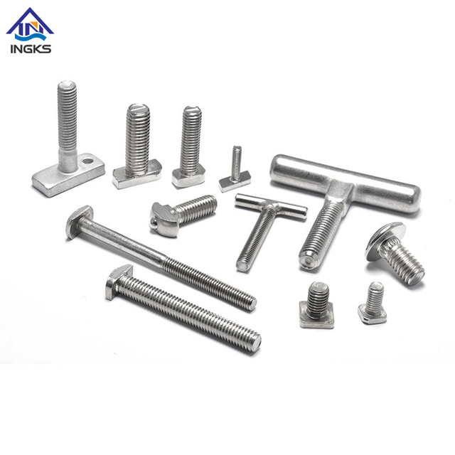 SS304 SS316 ሜትሪክ ኢንች መጠን ባለ ስድስት ጎን Flange ራስ ሙሉ ግማሽ ክር ስቱድ ቦልት