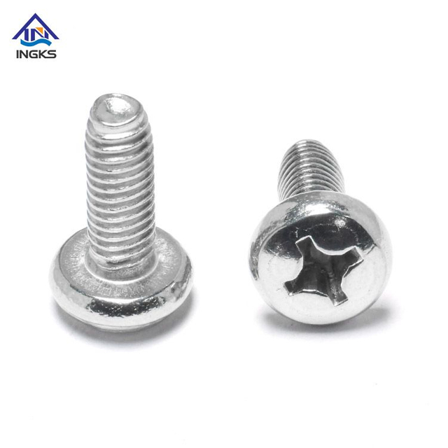SS304 SS316 برغي آلة رأس عموم فيليبس