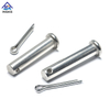 السلامة من الفولاذ المقاوم للصدأ سلامة مسطح رأس واحد دبابيس clevis