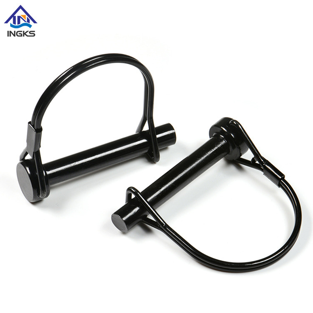 Steel D Type Round Lock Pin ມີສາຍສອງ