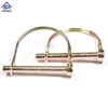 Steel D Type Round Lock Pin Zinc ສີເຫຼືອງ