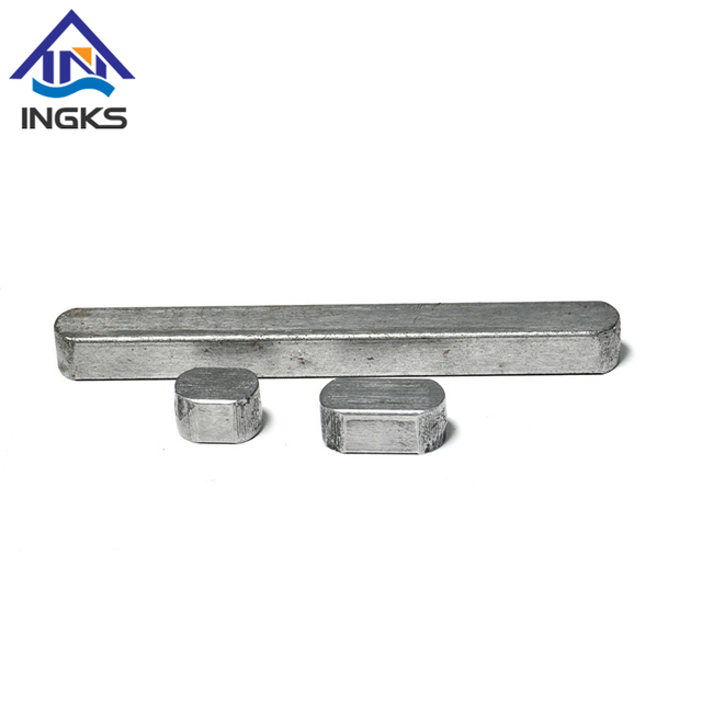 DIN6885A GB1096 اكتب مفتاح متوازي مسطح ذو نهاية مستديرة