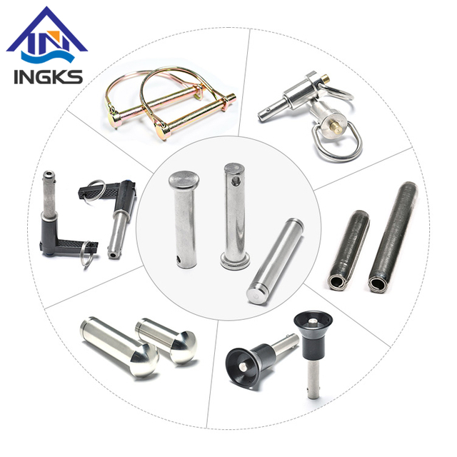 Dowel Coil Split Cotter Clevis Safety Lock Cepat Pin Pelepasan Pantas