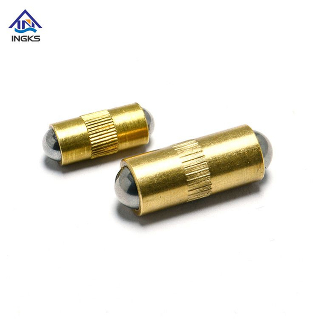 INGKS Knurled Body Plunger Double Ended Spring Ball Plunger