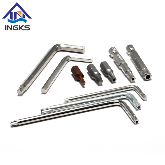 ទួណឺវីស CRV S2 Steel Torx Square Hole Bit Screwdriver និង Torx Allen Keys Wrench