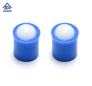 Unthreaded Flat Collared Push Fit Spring Ball Plunger