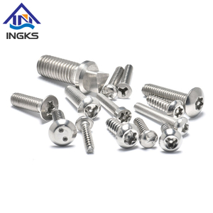 Torx Pin Socket YSH Slot CSK-knop Pankop M3-M12 Beveiligingsschroeven
