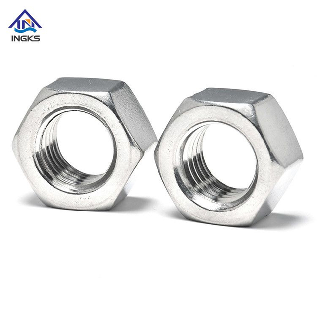 DIN934 Hexagon Nut Hindi kinakalawang na asero SS304 316 M1-M64