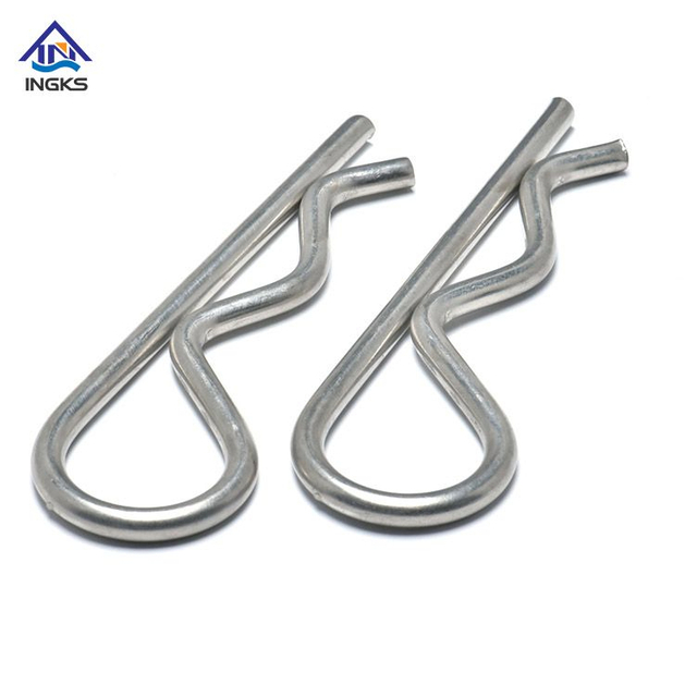 Keselamatan Single Coil (R Type) Spring Cotter Pin
