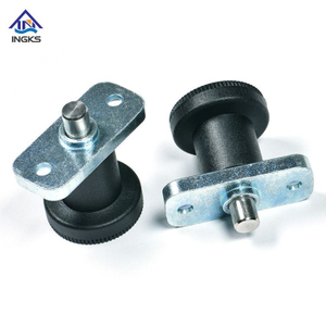 IKS417 KNOB KNOB lập chỉ mục pít tông vít với pin pít tông tấm mặt bích bằng thép