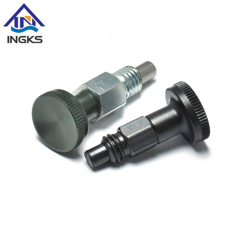 GN617 Đầu nh&ocirc;m Kh&ocirc;ng kh&oacute;a N&uacute;t ấn chốt chỉ mục P&iacute;t t&ocirc;ng 